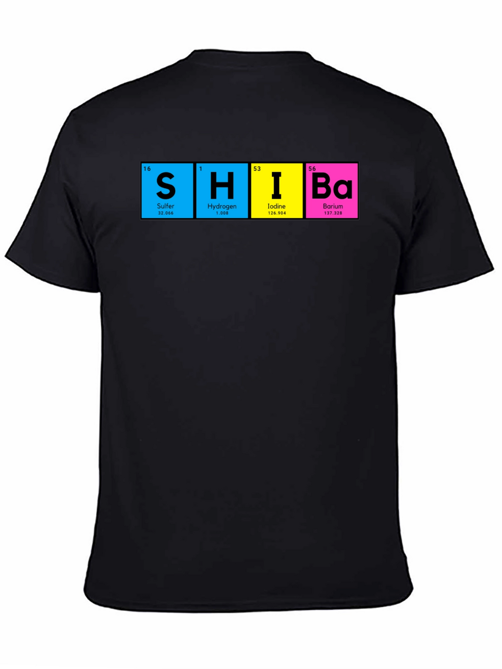 SHIBA Periodic Elements Funny Science T-Shirt