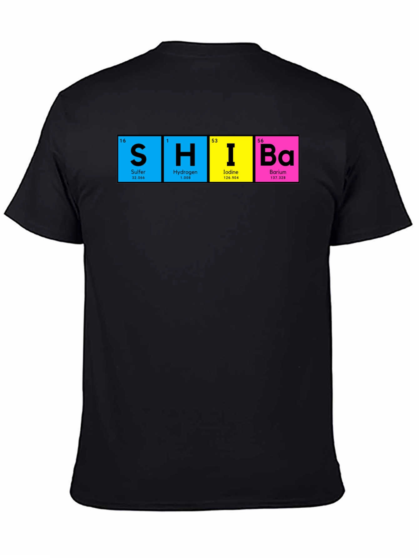 SHIBA Periodic Elements Funny Science T-Shirt
