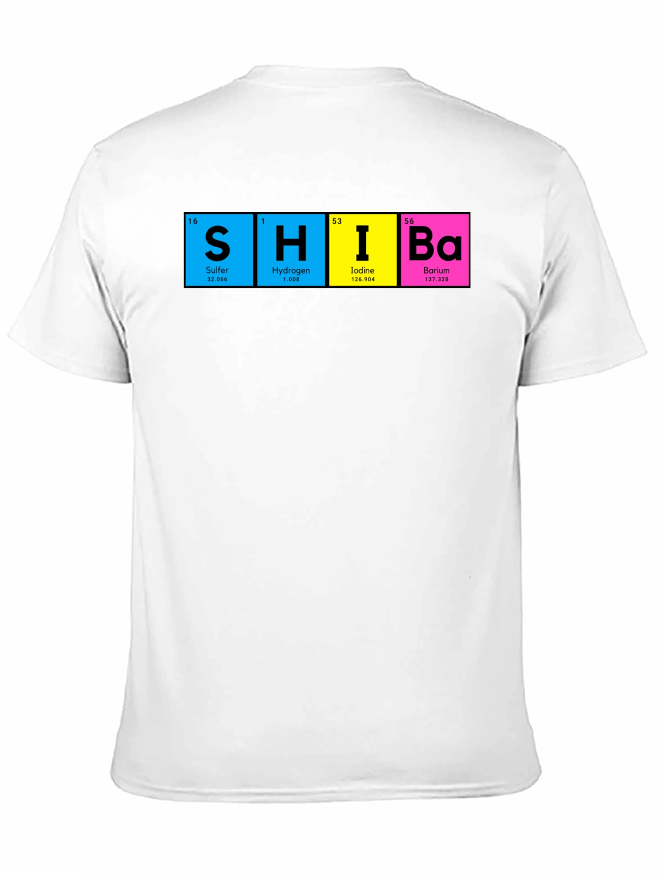 SHIBA Periodic Elements Funny Science T-Shirt