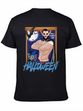Happy Halloween Dracula Graphic Tee