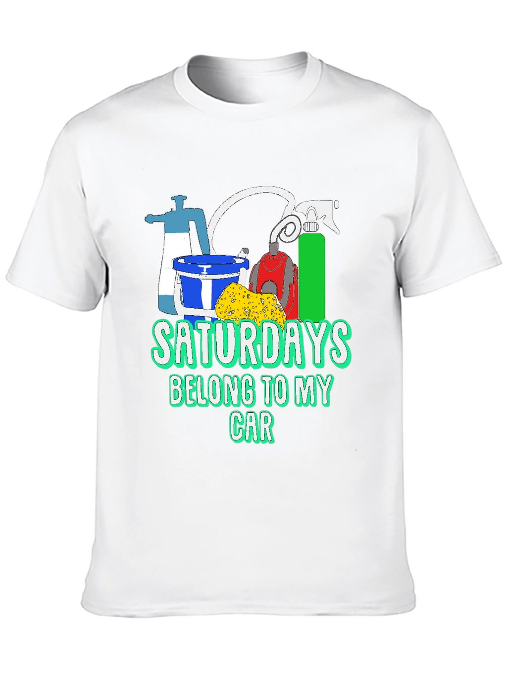 Saturdays Belong to My Car T-Shirt