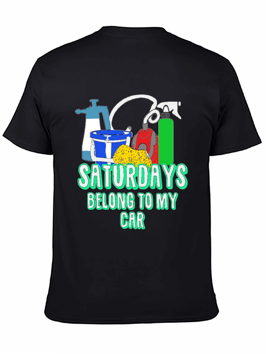 Saturdays Belong to My Car T-Shirt