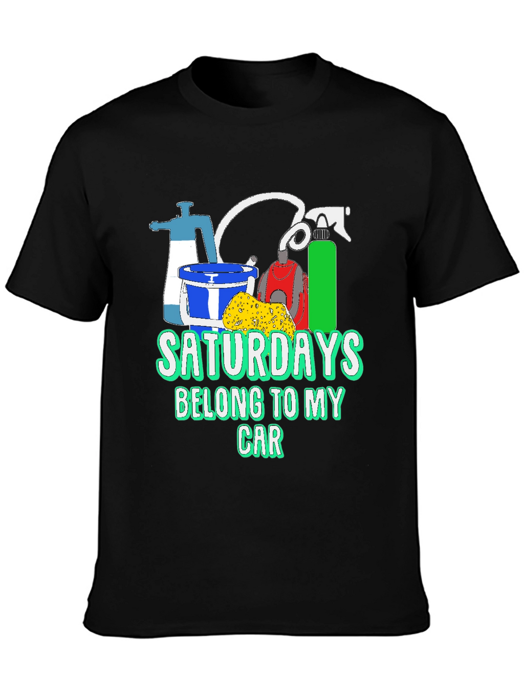 Saturdays Belong to My Car T-Shirt