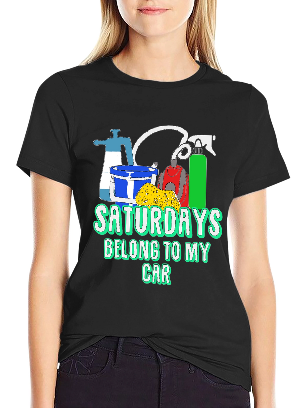 Saturdays Belong to My Car T-Shirt