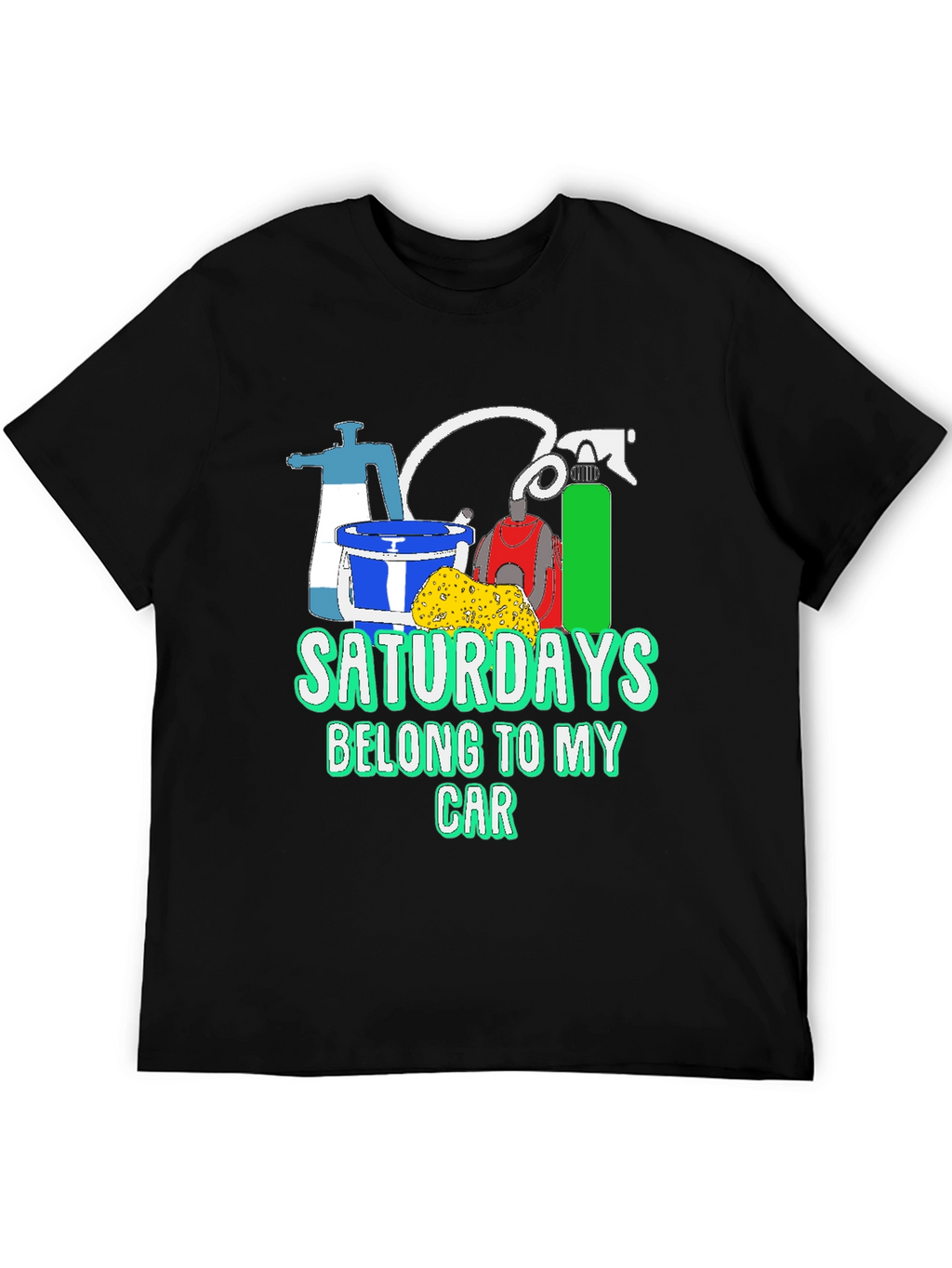 Saturdays Belong to My Car T-Shirt