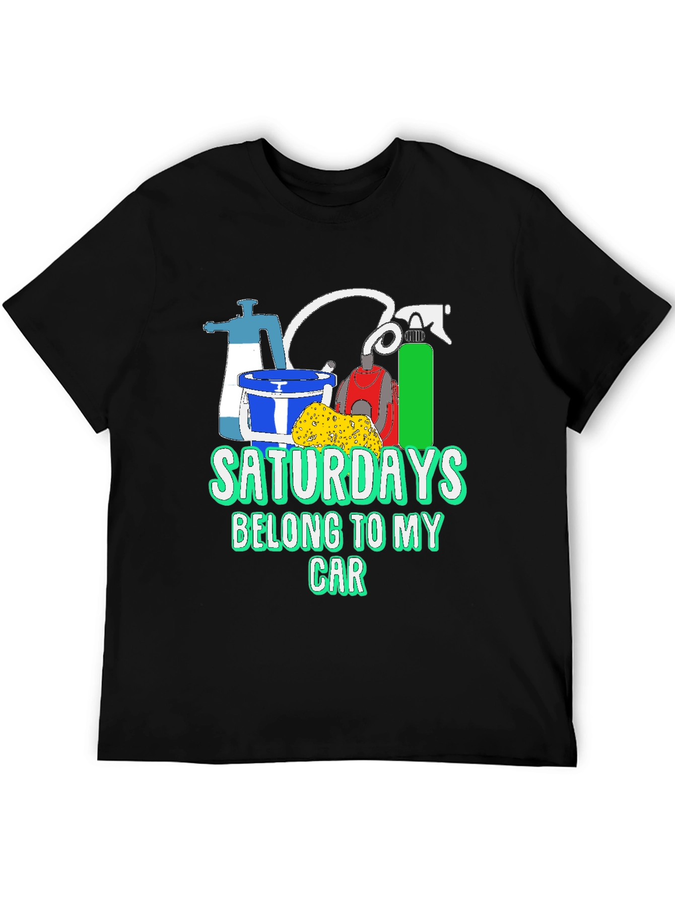 Saturdays Belong to My Car T-Shirt