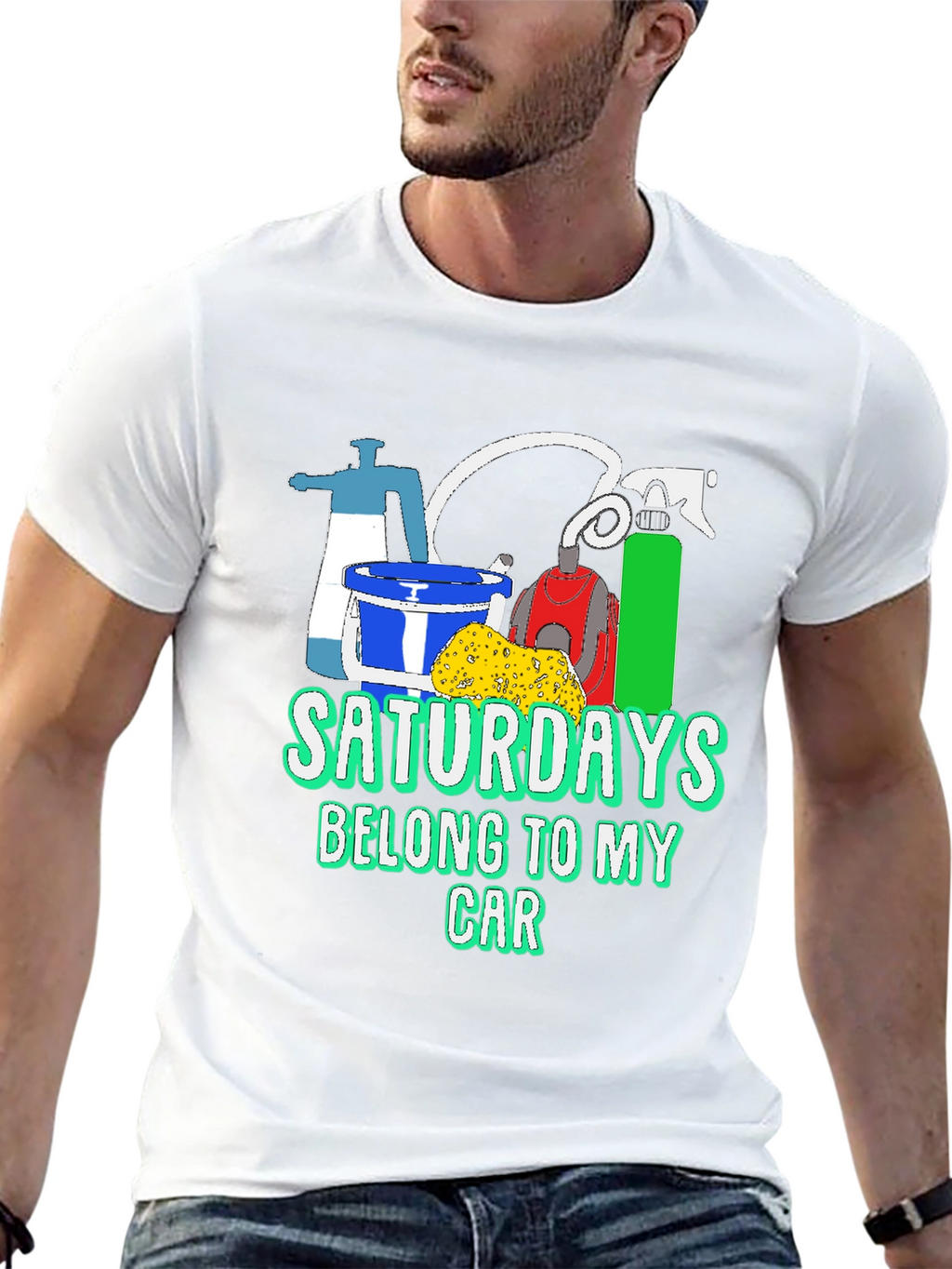 Saturdays Belong to My Car T-Shirt