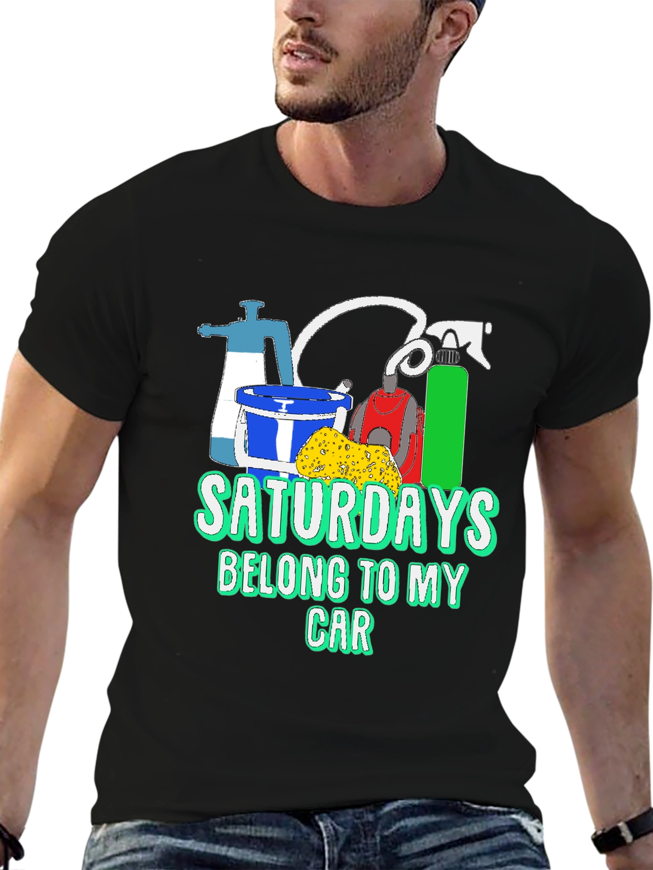 Saturdays Belong to My Car T-Shirt