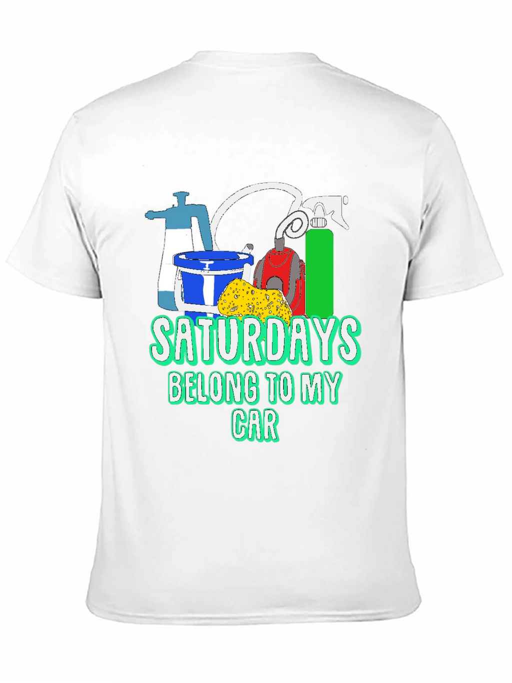 Saturdays Belong to My Car T-Shirt