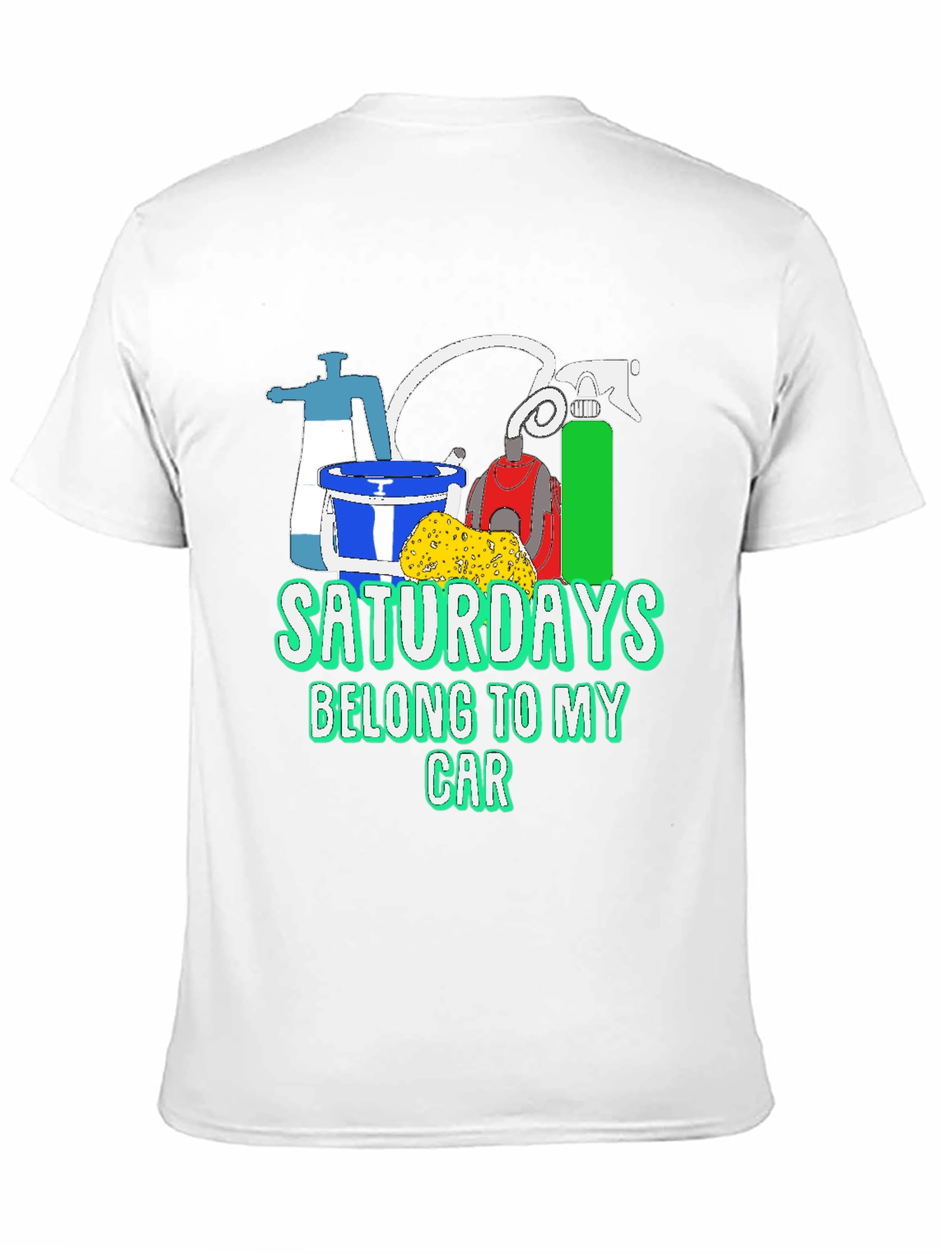 Saturdays Belong to My Car T-Shirt