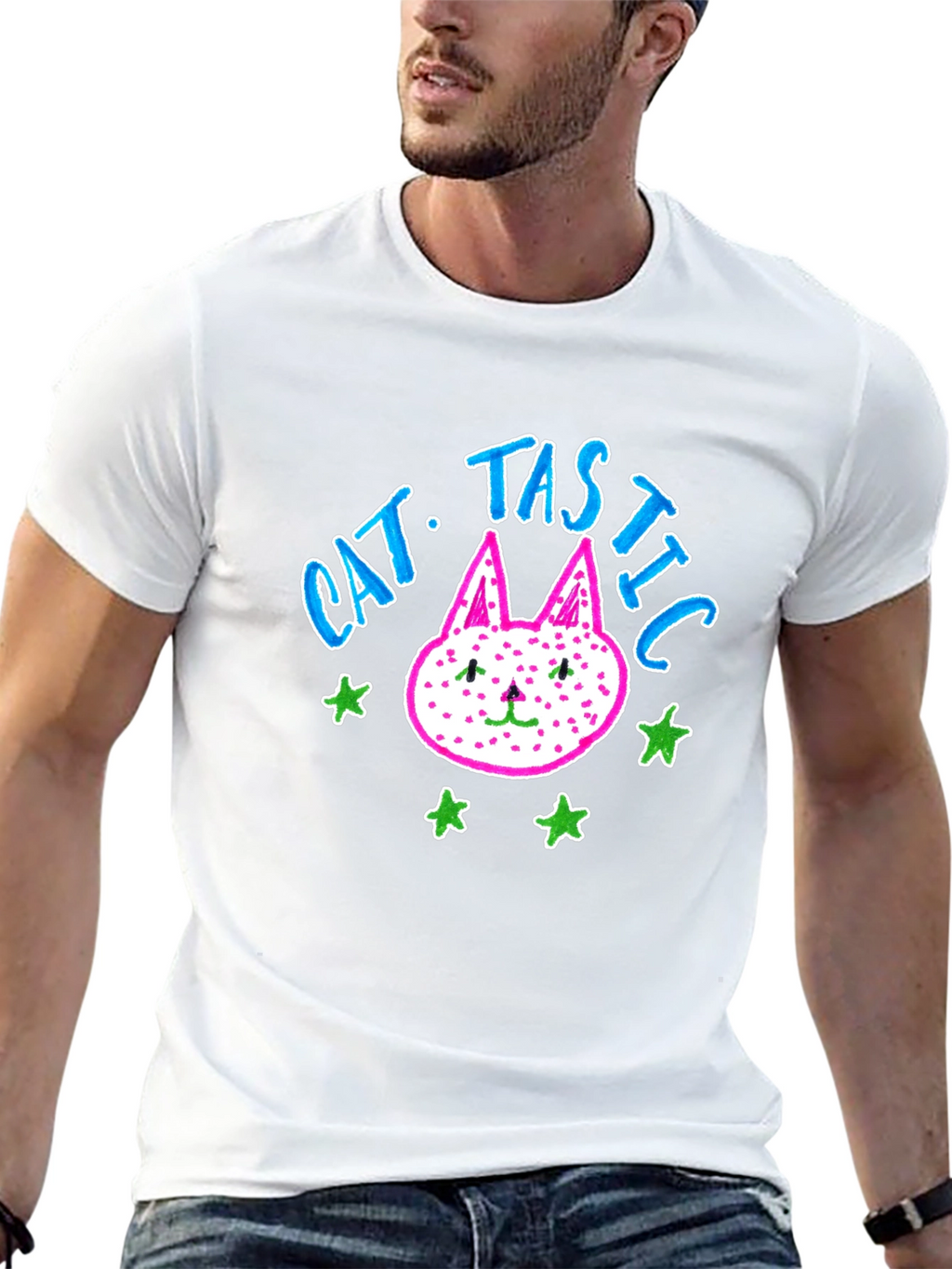 Cat-Tastic Graphic Tee - Funky Unisex T-Shirt