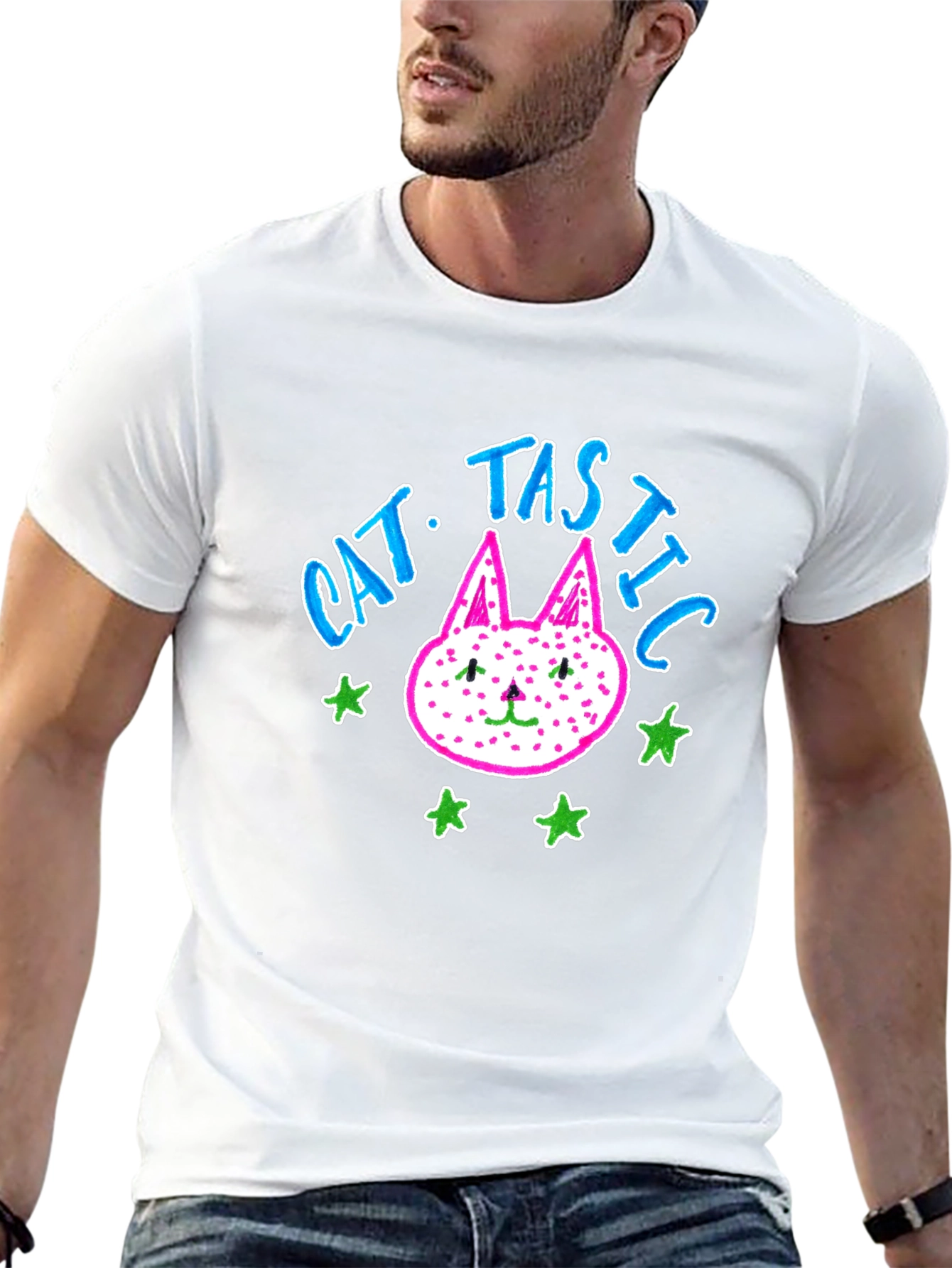 Cat-Tastic Graphic Tee - Funky Unisex T-Shirt