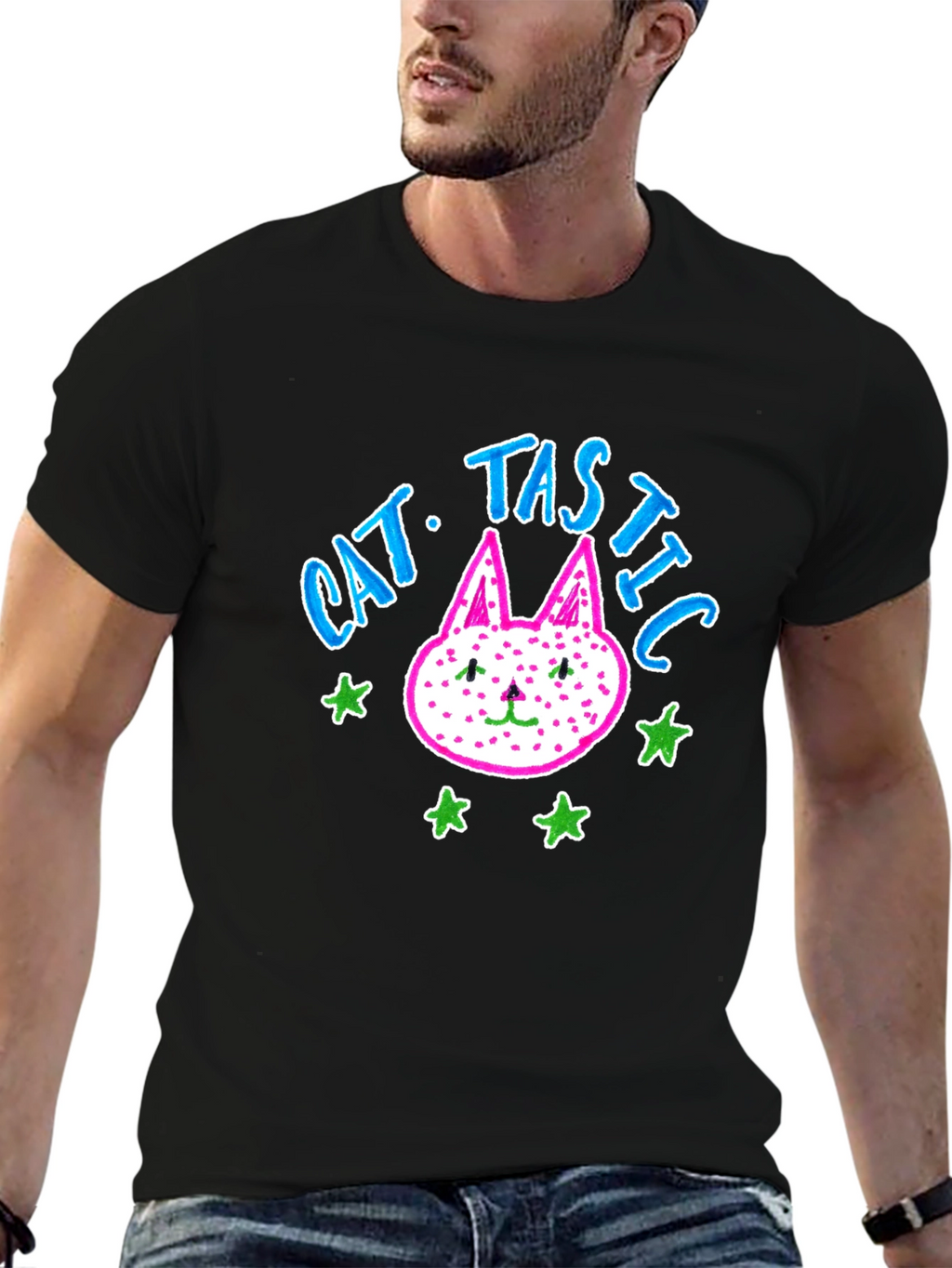 Cat-Tastic Graphic Tee - Funky Unisex T-Shirt