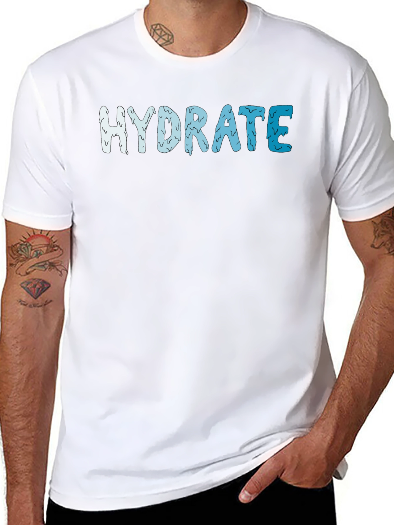 Hydrate Graphic T-Shirt - Stay Refreshed in Style