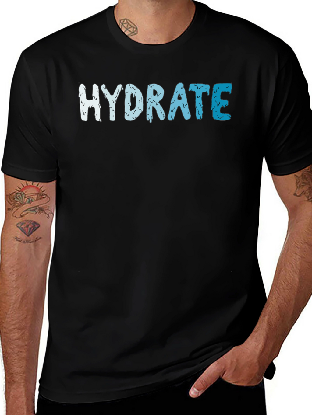 Hydrate Graphic T-Shirt - Stay Refreshed in Style