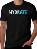 Hydrate Graphic T-Shirt - Stay Refreshed in Style