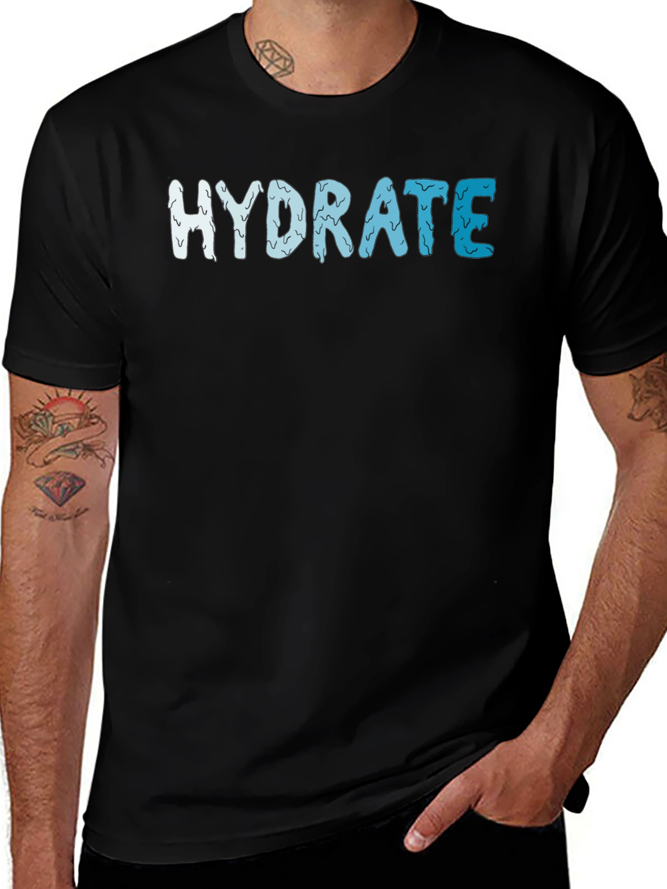 Hydrate Graphic T-Shirt - Stay Refreshed in Style