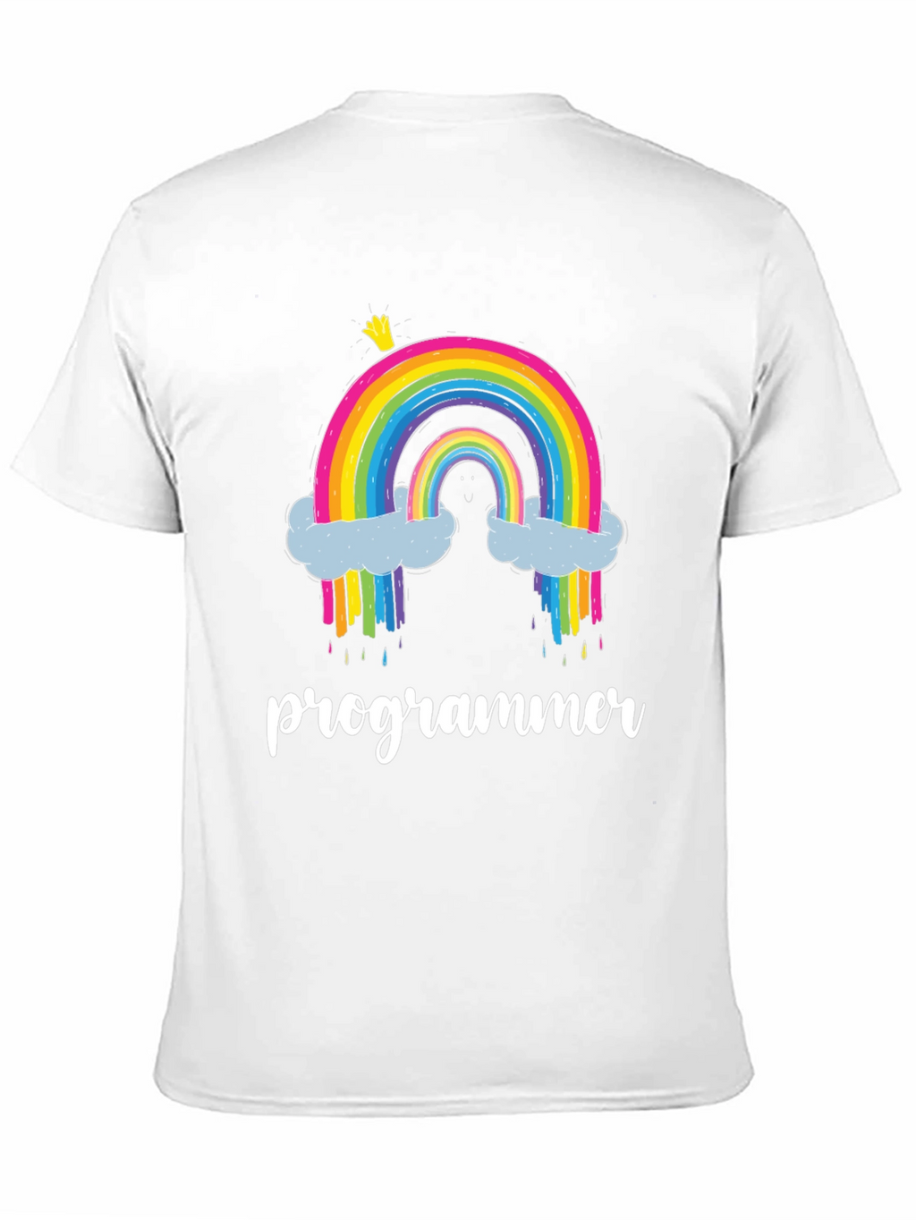 Rainbow Programmer T-Shirt - Coding Humor Tee
