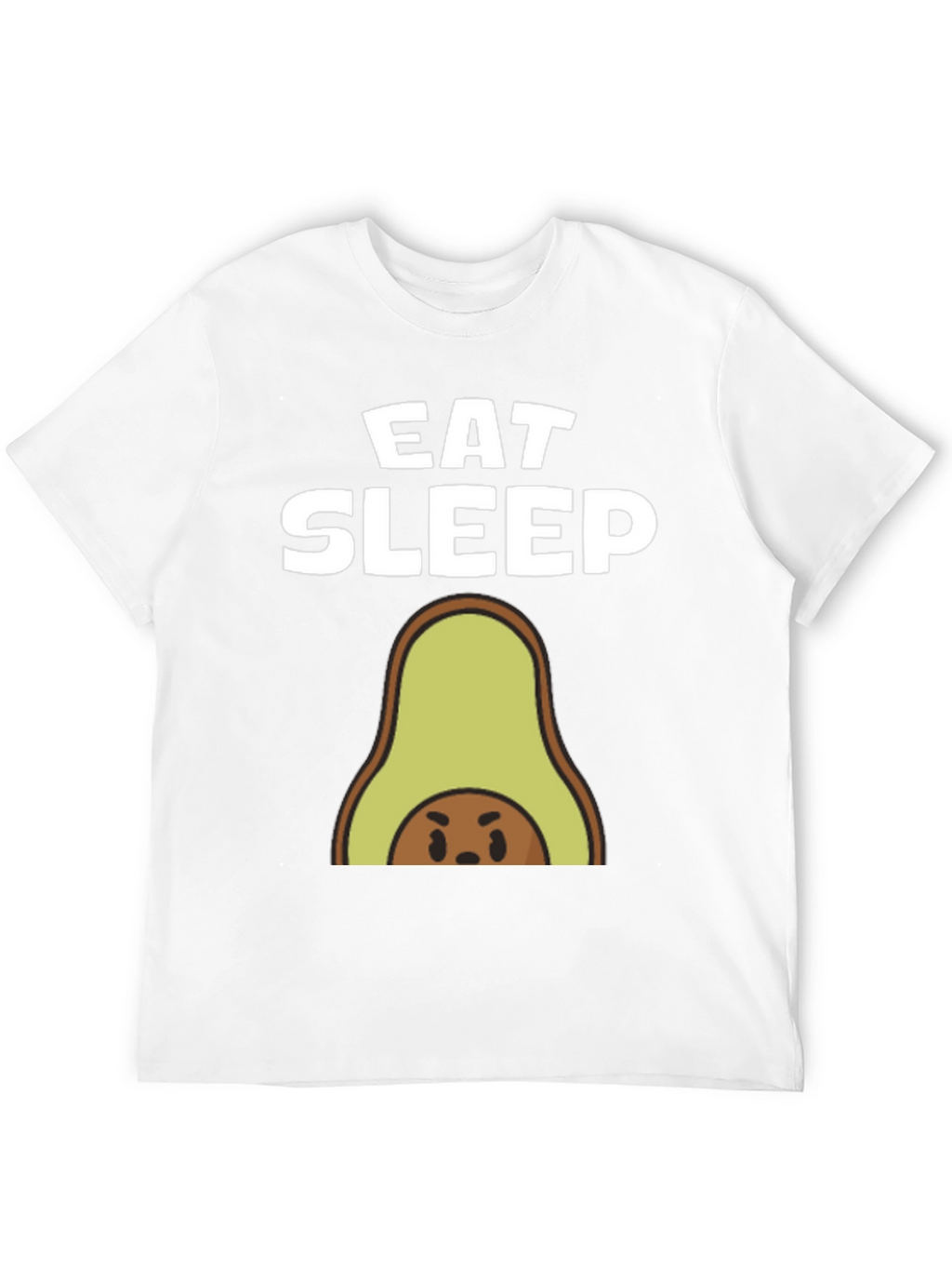 Eat Sleep Avocado T-Shirt - Funny Foodie Tee