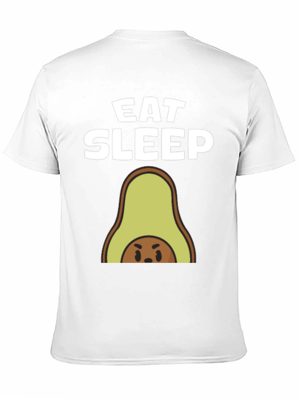 Eat Sleep Avocado T-Shirt - Funny Foodie Tee