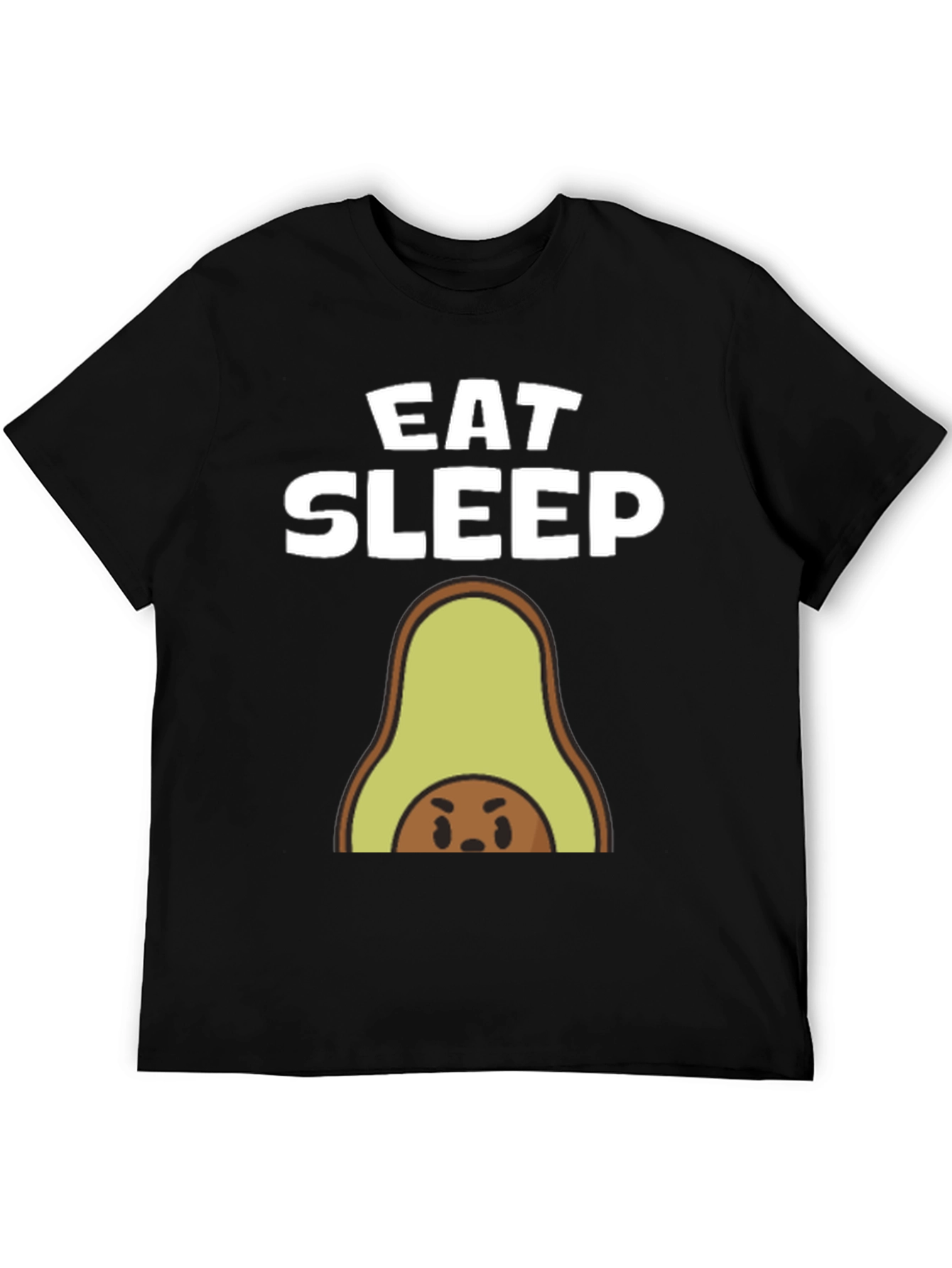 Eat Sleep Avocado T-Shirt - Funny Foodie Tee