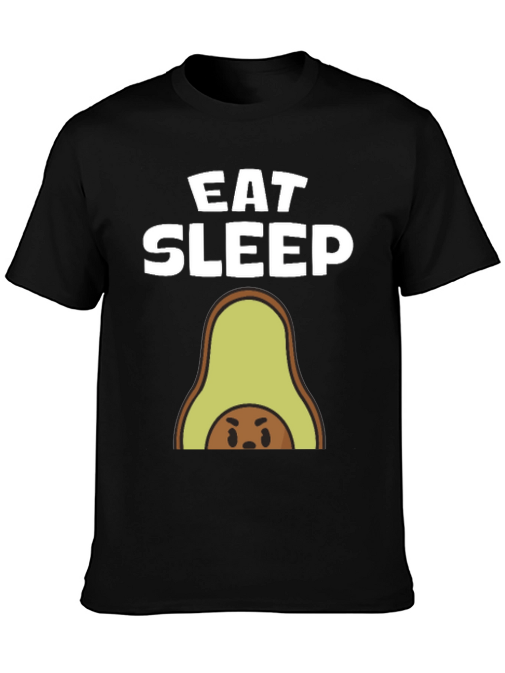 Eat Sleep Avocado T-Shirt - Funny Foodie Tee