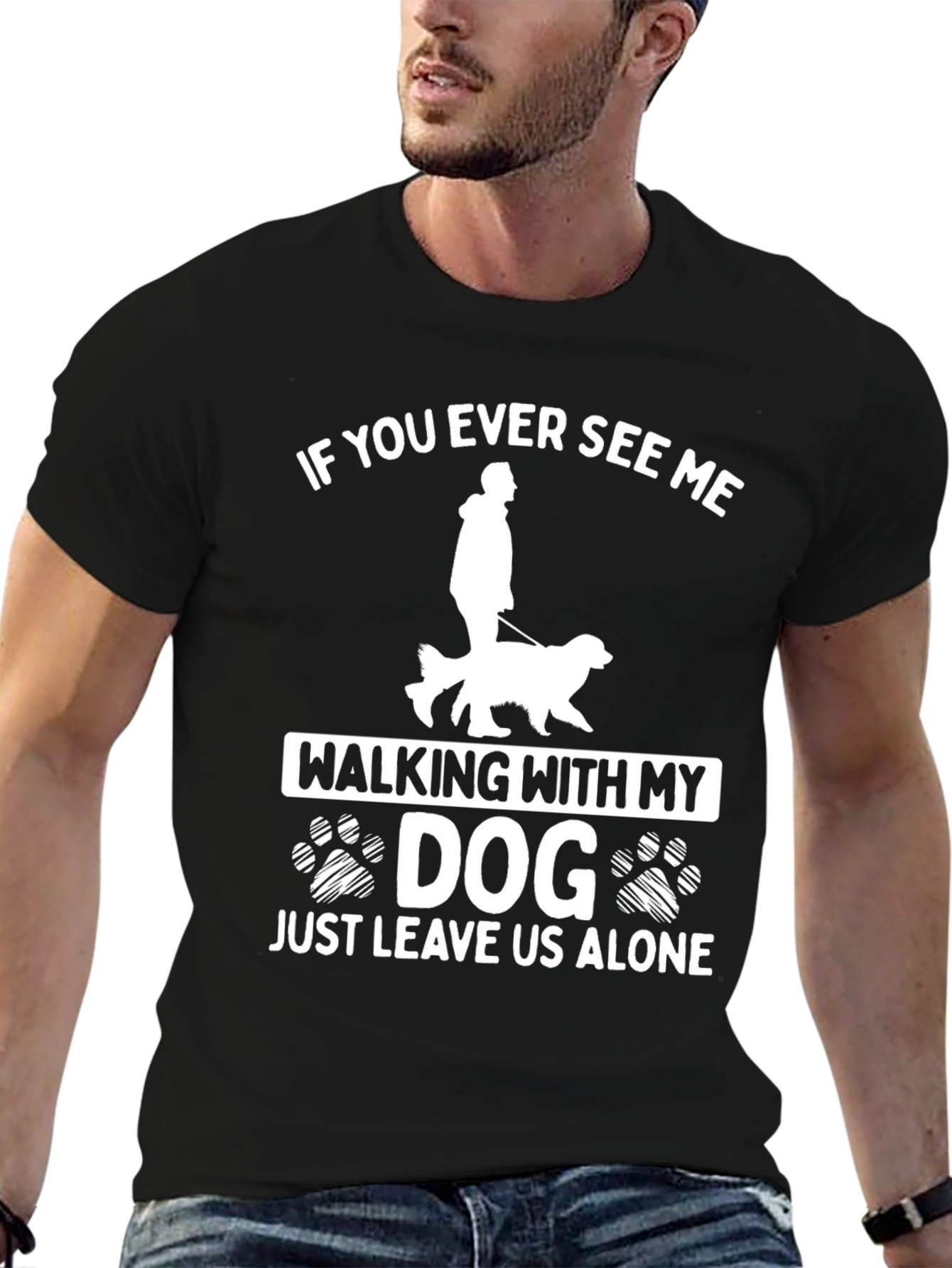 Walking My Dog Graphic Tee