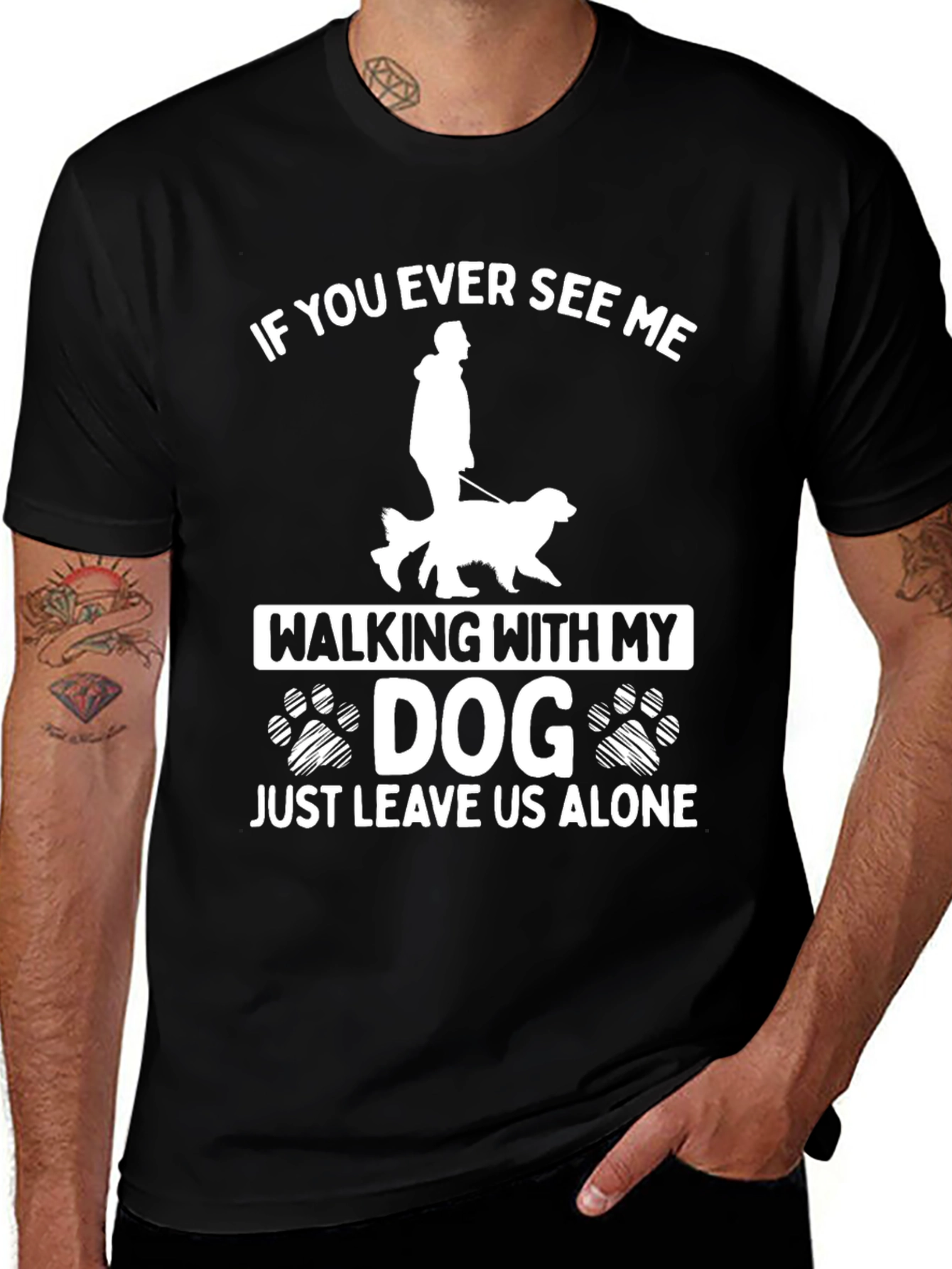 Walking My Dog Graphic Tee