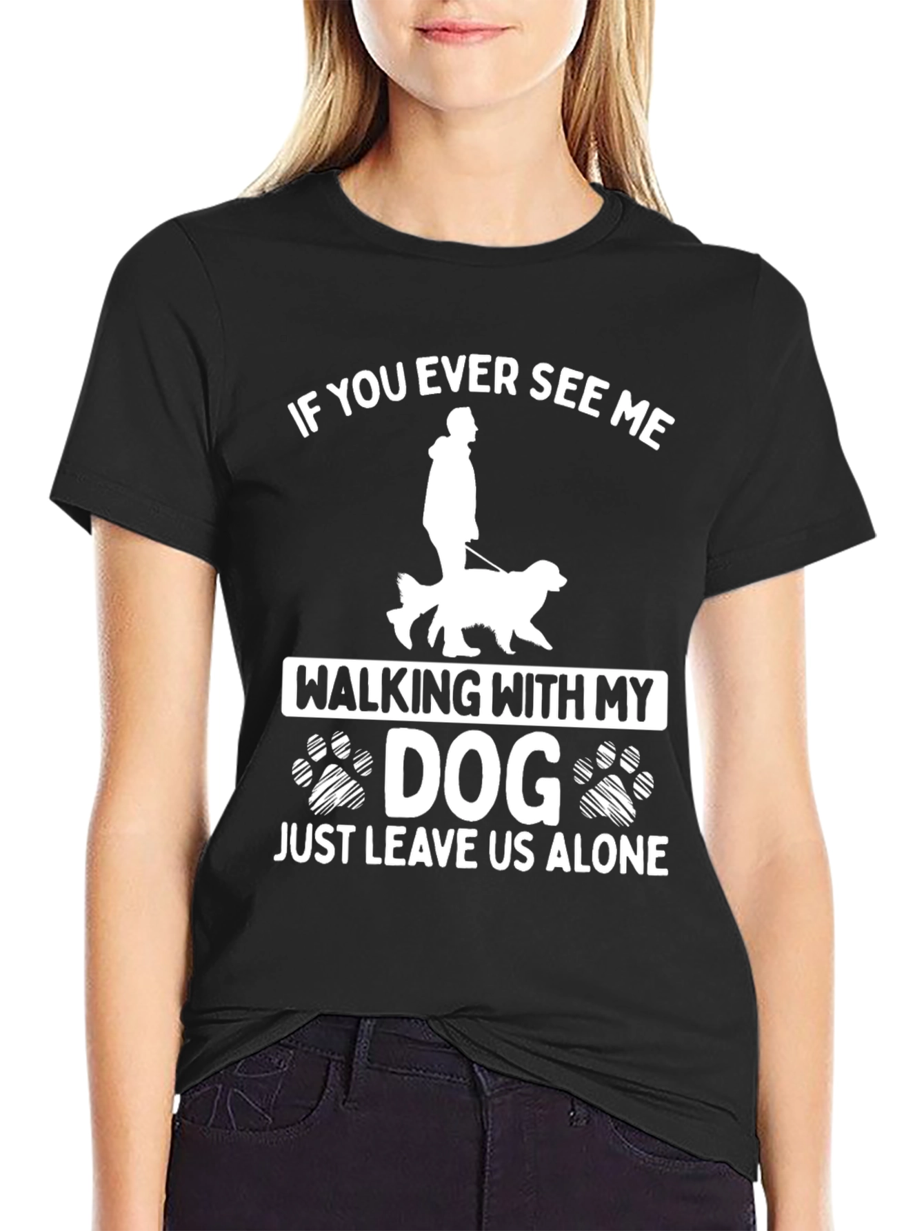 Walking My Dog Graphic Tee