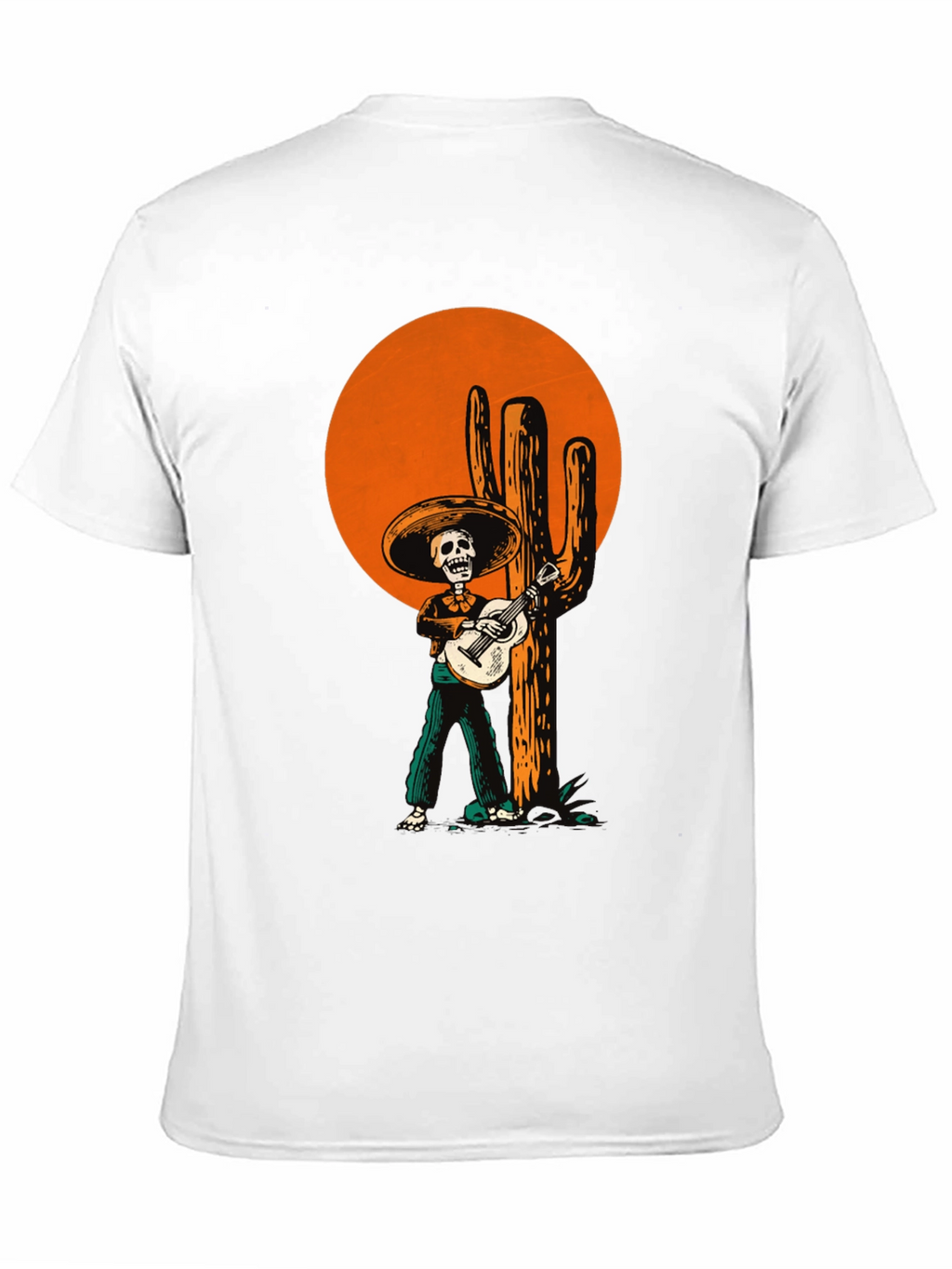 Mariachi Skeleton T-Shirt - Dia de los Muertos