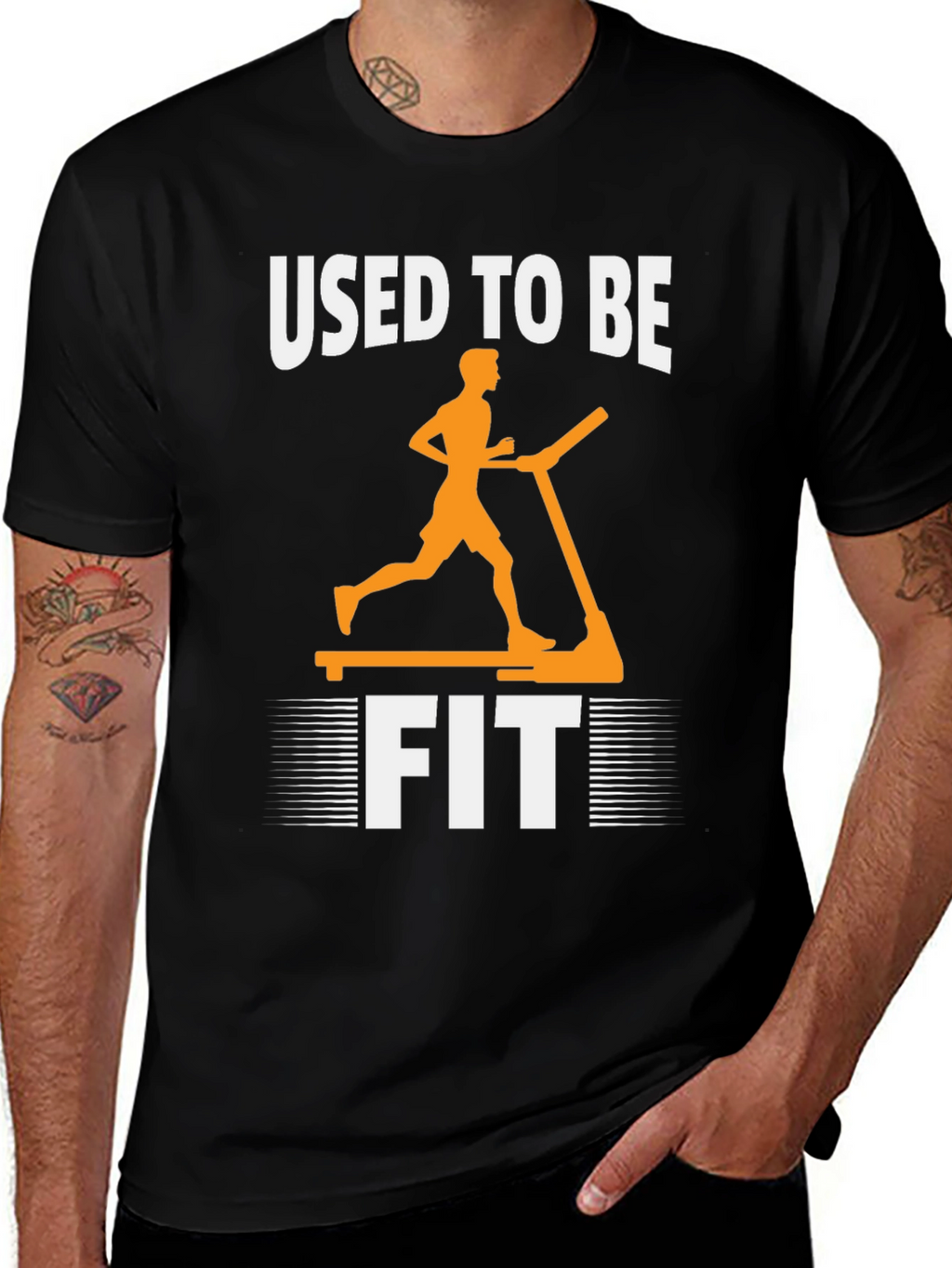 Used to Be Fit Funny Workout T-Shirt