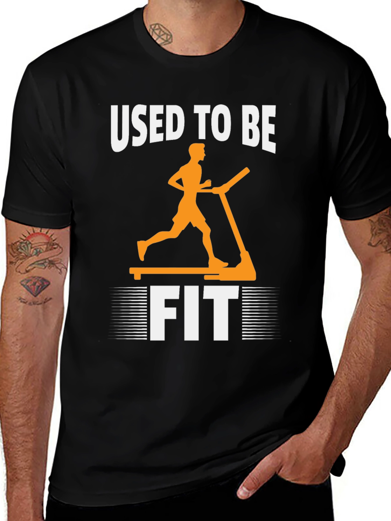 Used to Be Fit Funny Workout T-Shirt