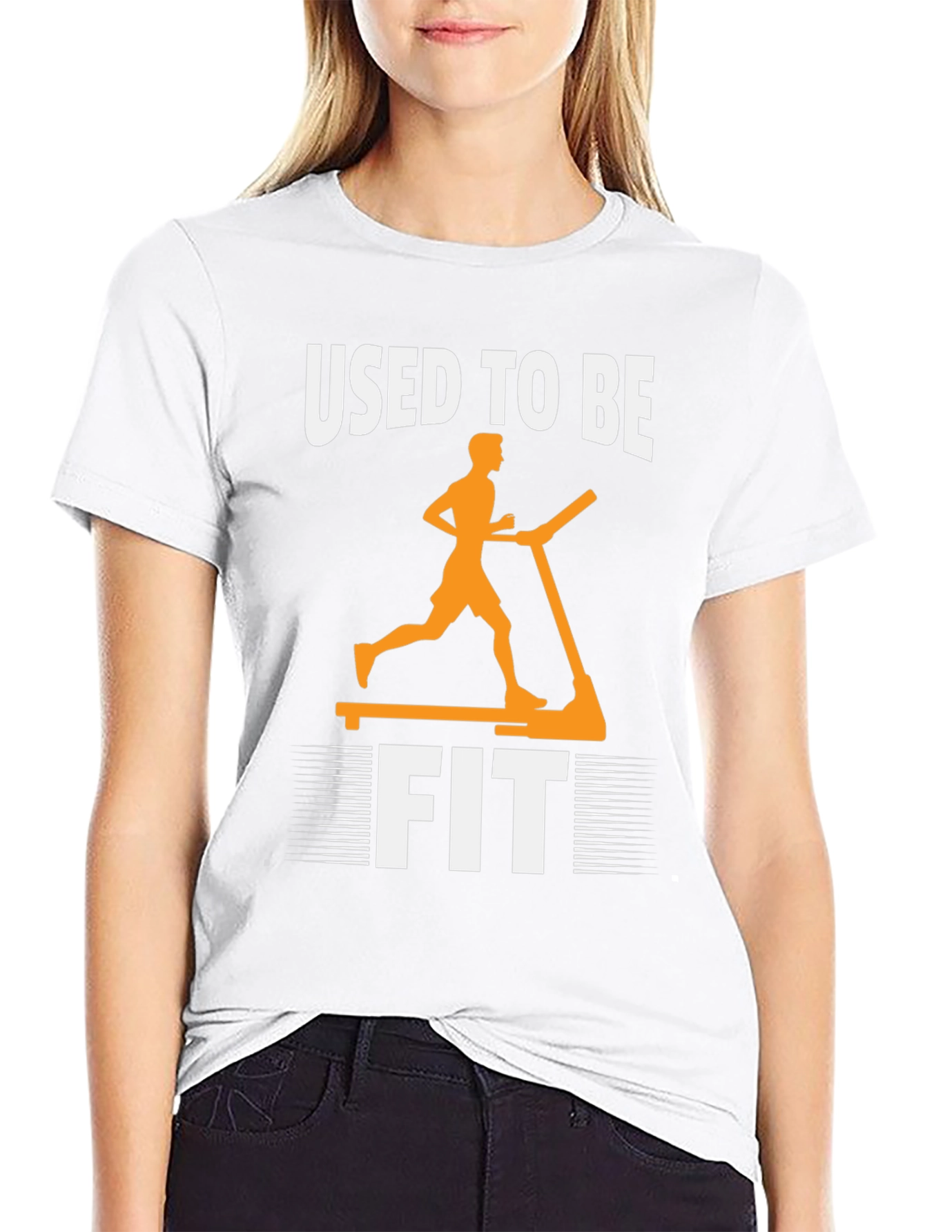 Used to Be Fit Funny Workout T-Shirt