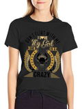 Dont Flirt With Me Crazy Girl T-Shirt