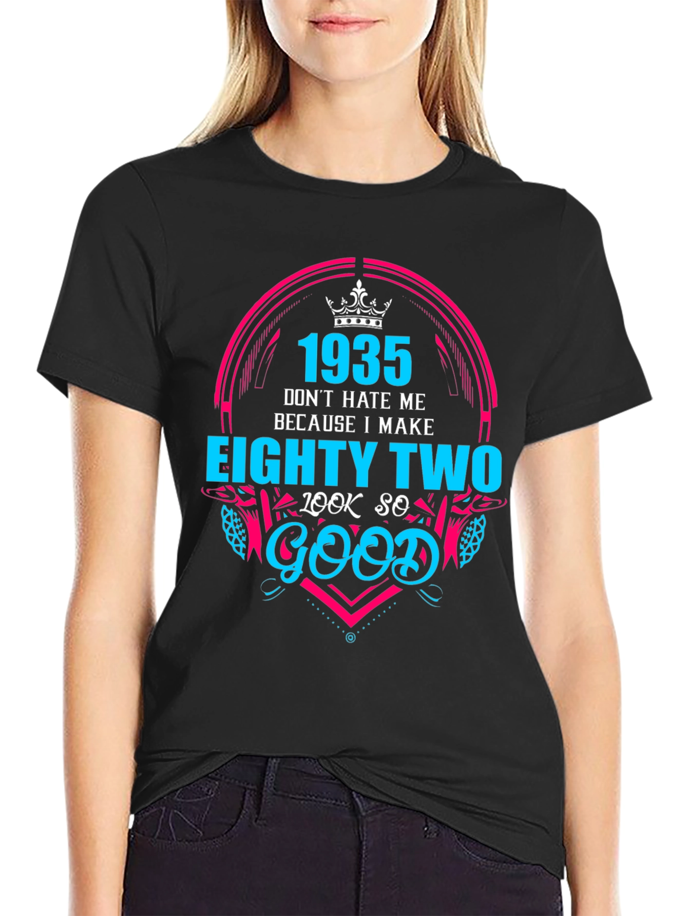 1935 Birthday T-Shirt - Eighty Two Look So Good Tee