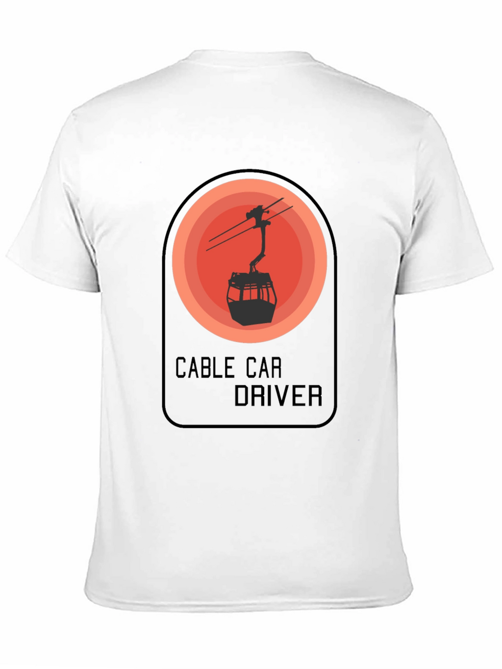 Cable Car Driver Graphic T-Shirt