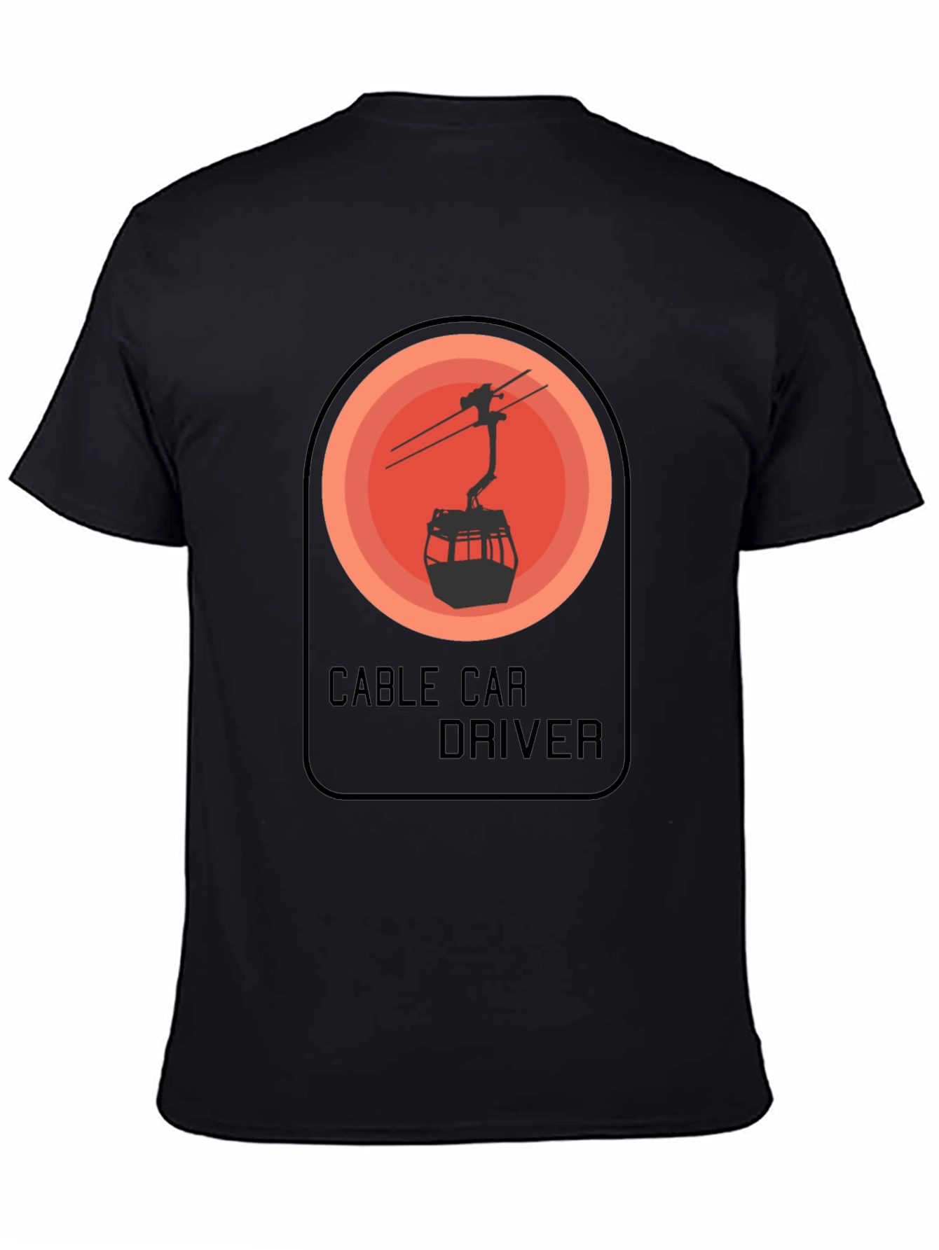 Cable Car Driver Graphic T-Shirt