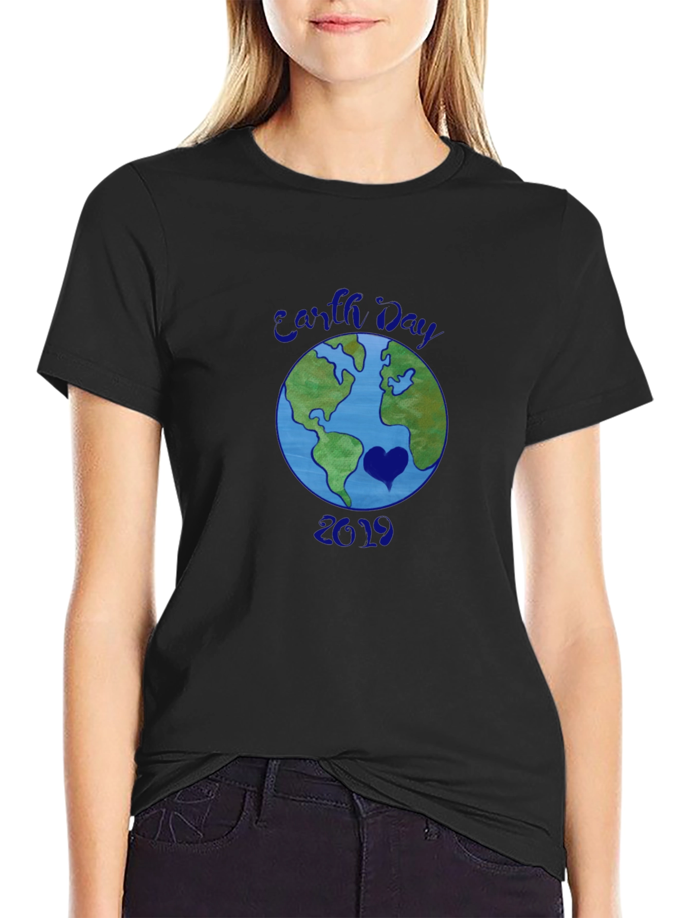 Earth Day 2019 Graphic Tee - Black
