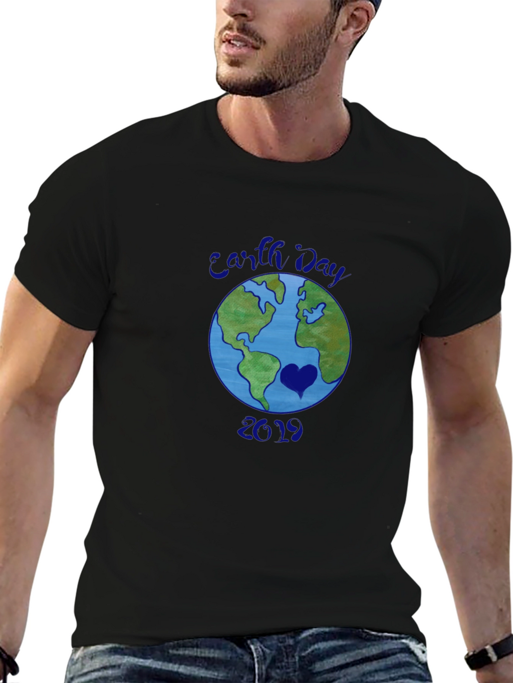 Earth Day 2019 Graphic Tee - Black