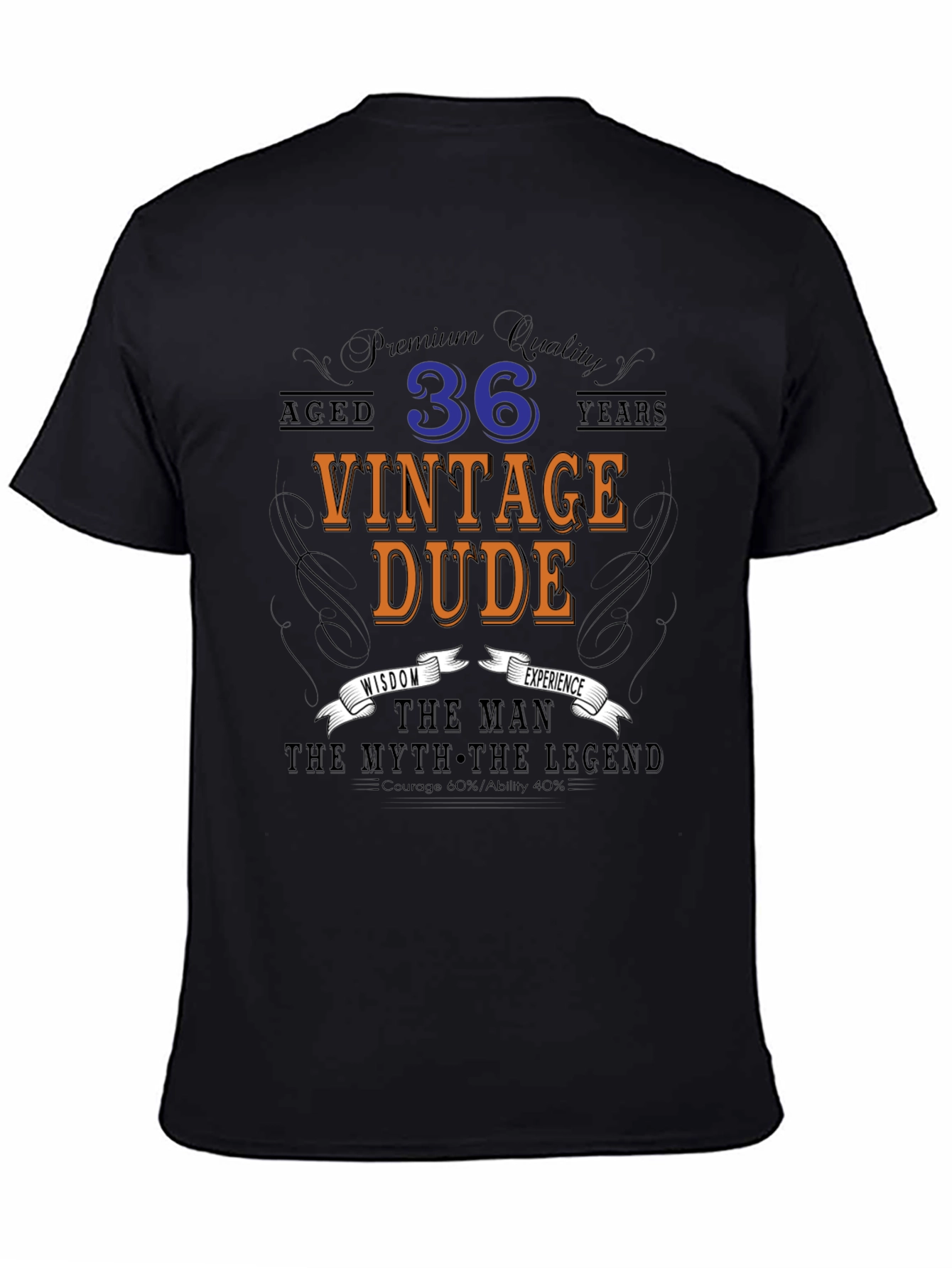 Vintage Dude 36th Birthday T-Shirt