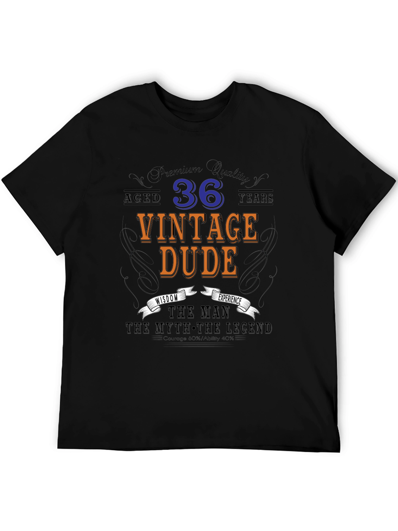 Vintage Dude 36th Birthday T-Shirt