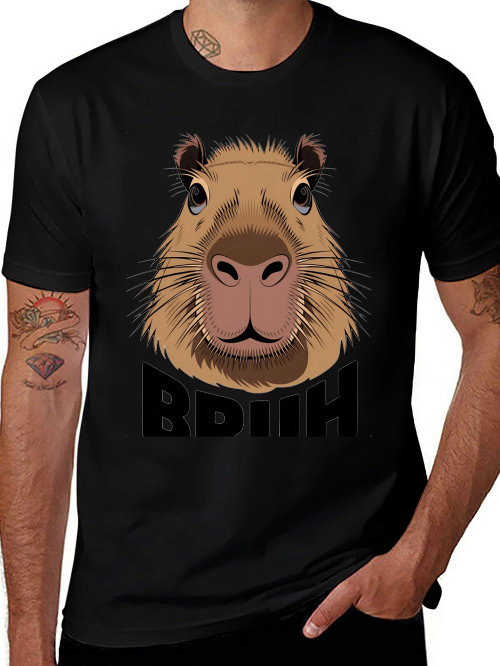 Capybara BDIIH T-Shirt -  Unique Animal Graphic Tee