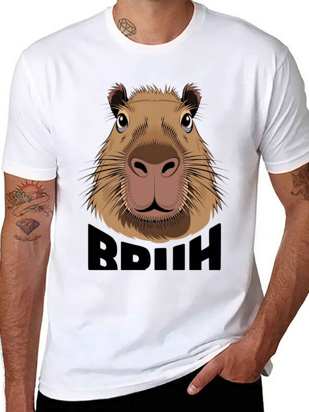Capybara BDIIH T-Shirt -  Unique Animal Graphic Tee