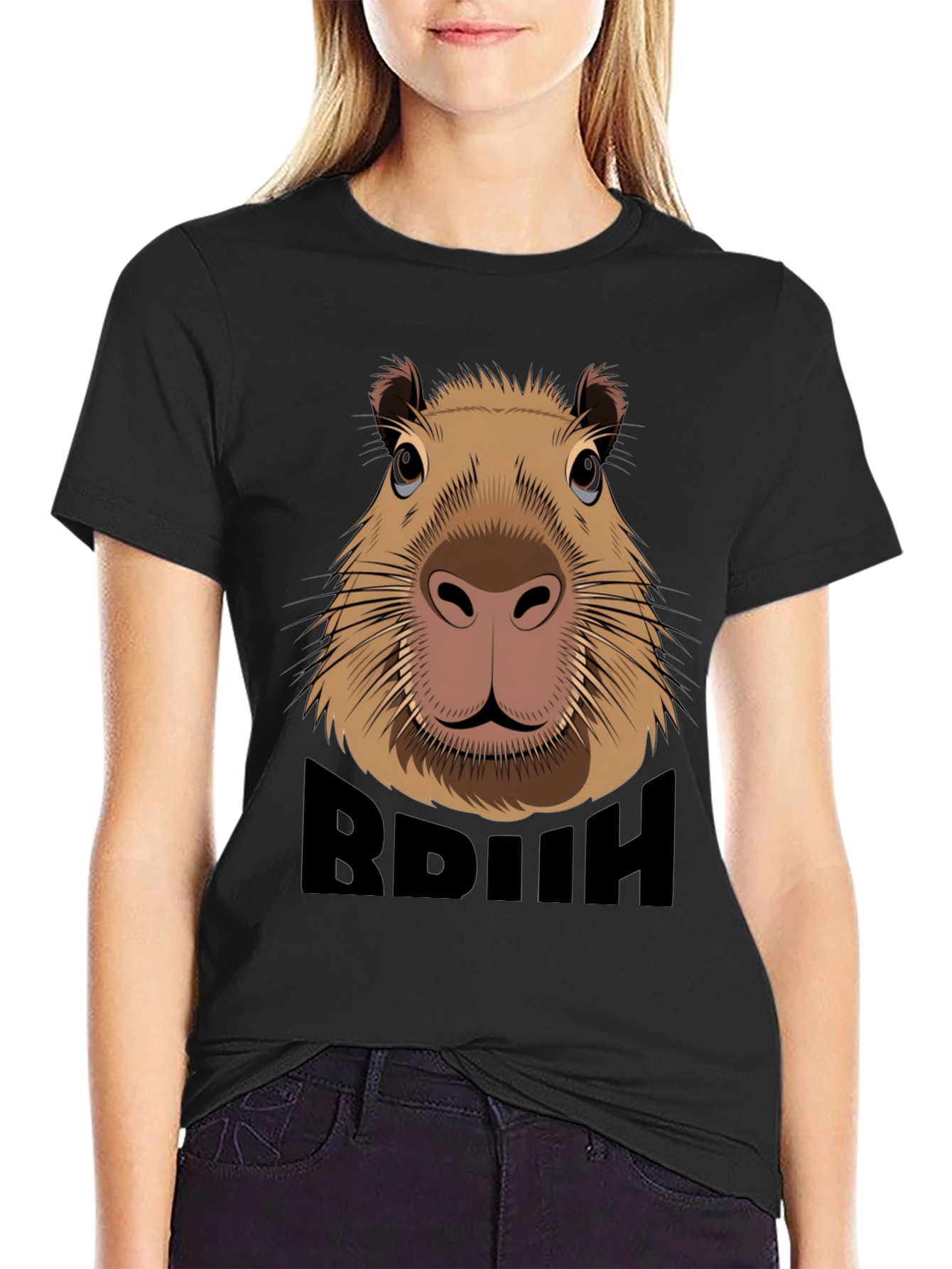 Capybara BDIIH T-Shirt -  Unique Animal Graphic Tee