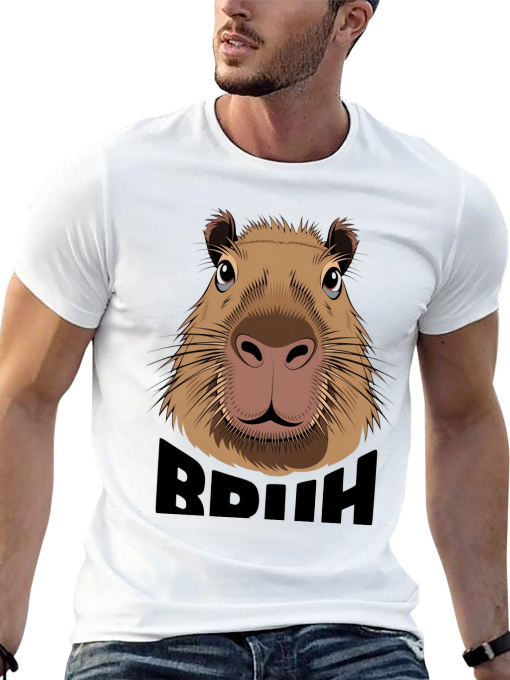 Capybara BDIIH T-Shirt -  Unique Animal Graphic Tee