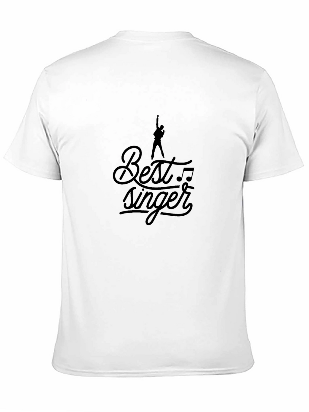 Best Singer Black Graphic T-Shirt - Soft Cotton Blend