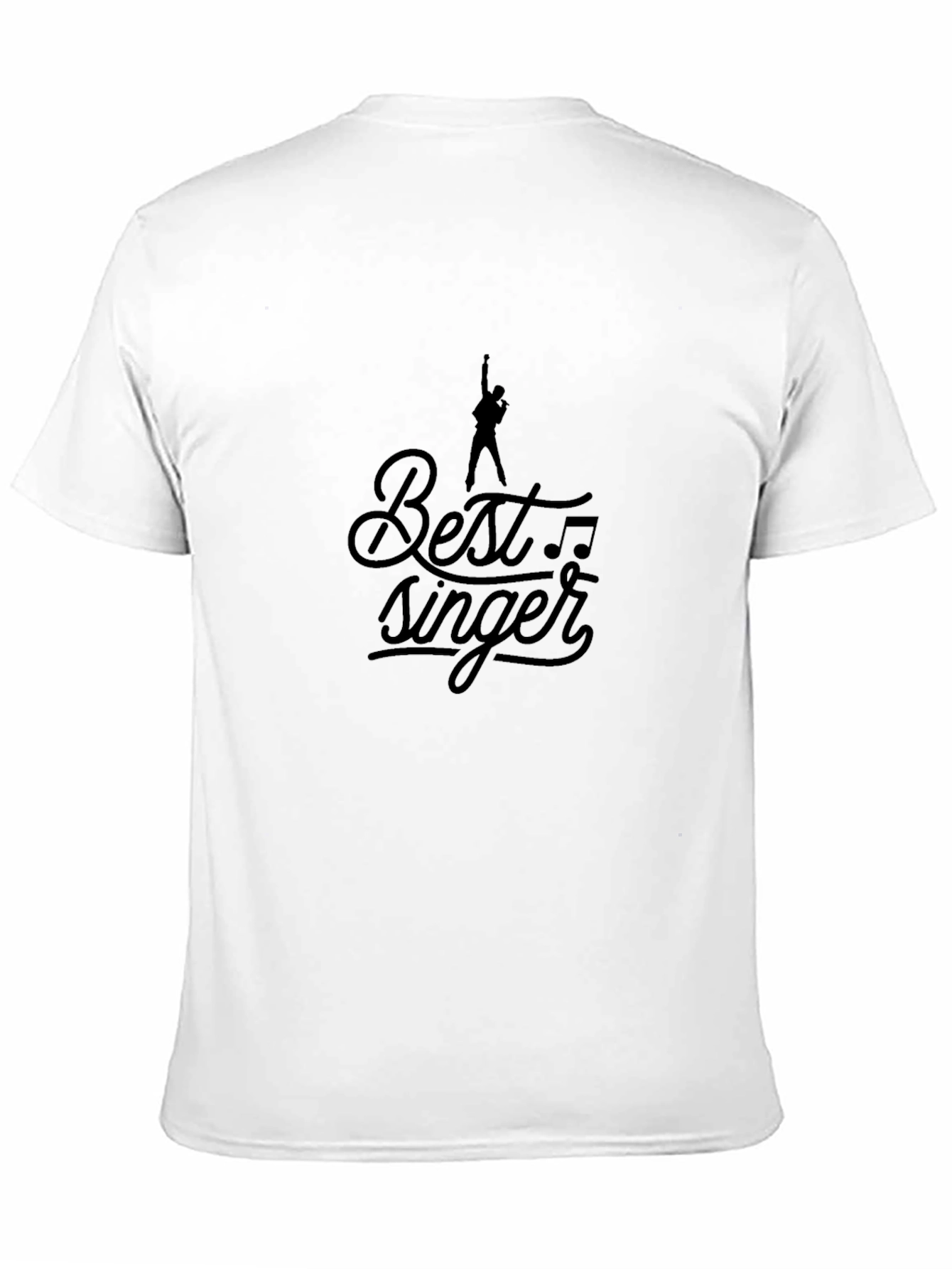 Best Singer Black Graphic T-Shirt - Soft Cotton Blend