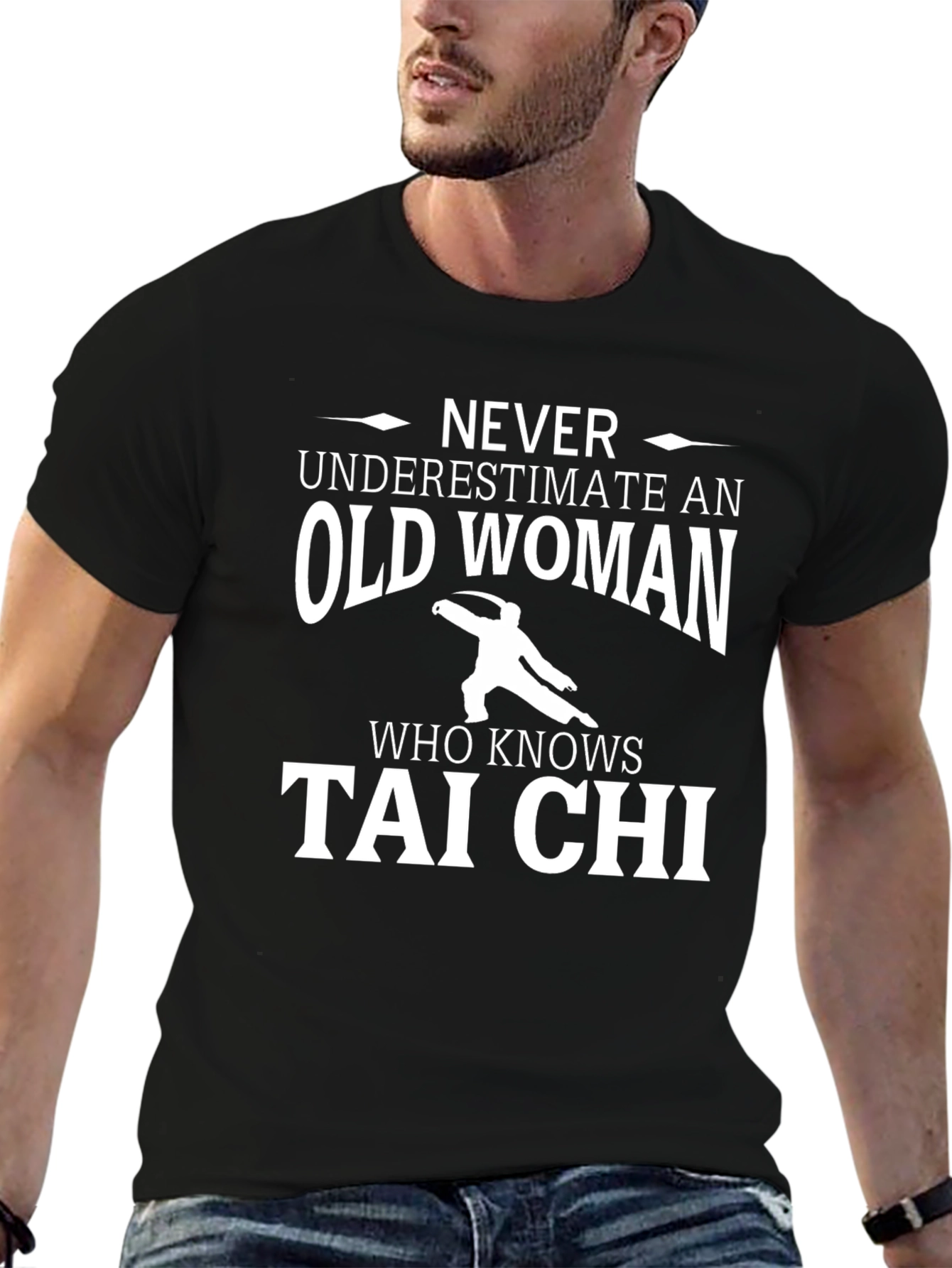 Never Underestimate An Old Woman T-Shirt