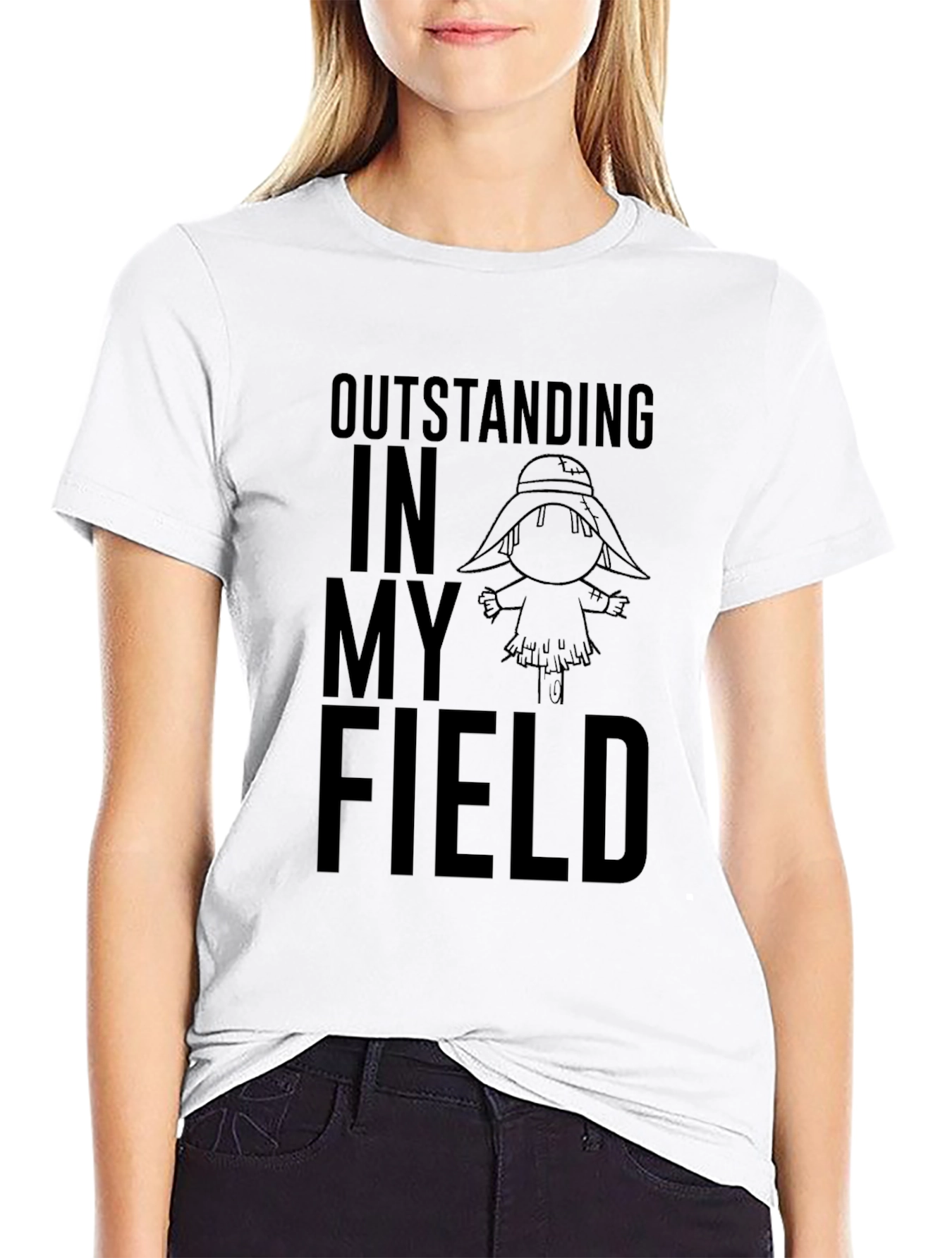 Outstanding in My Field Graphic T-Shirt