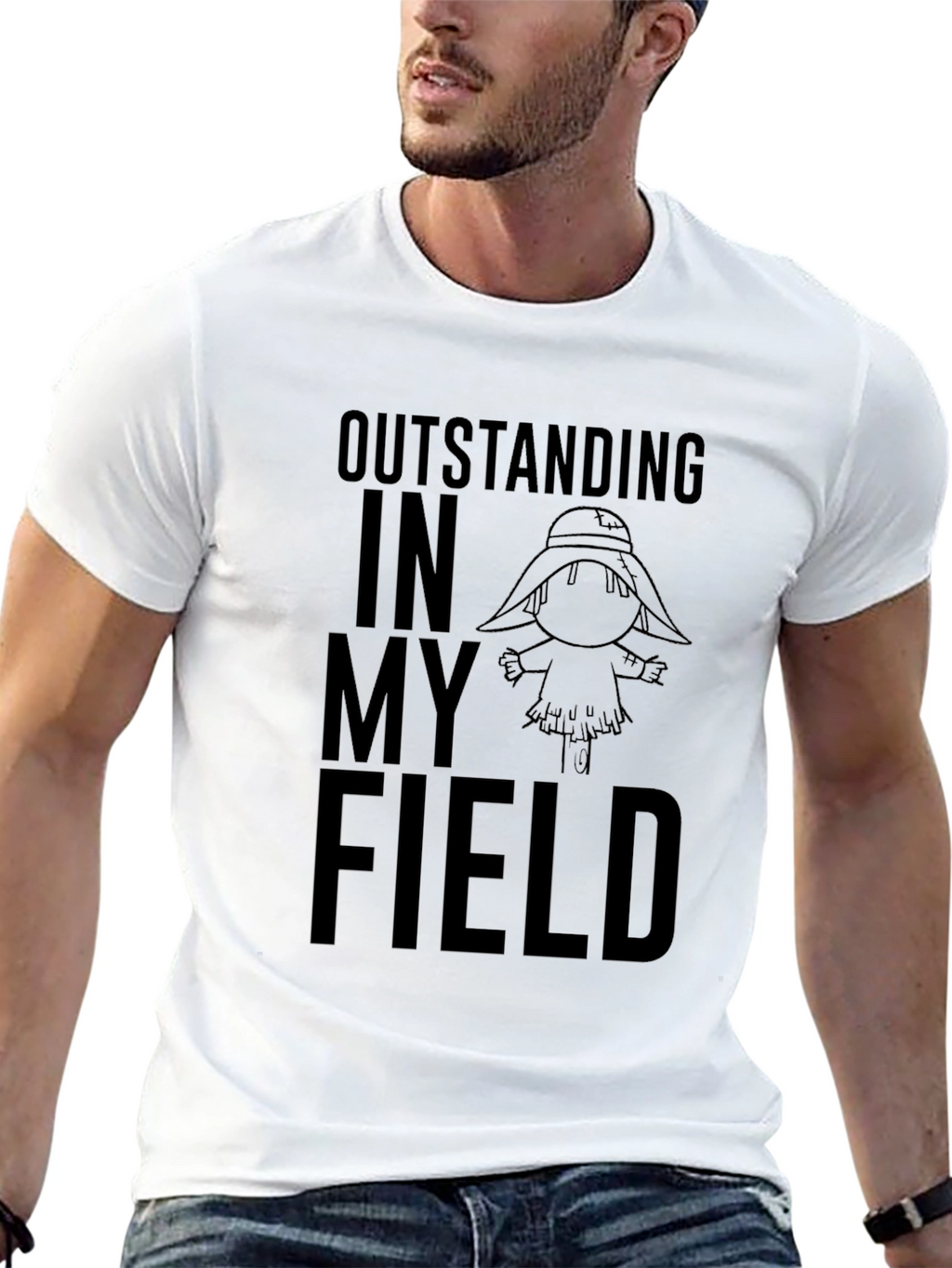 Outstanding in My Field Graphic T-Shirt
